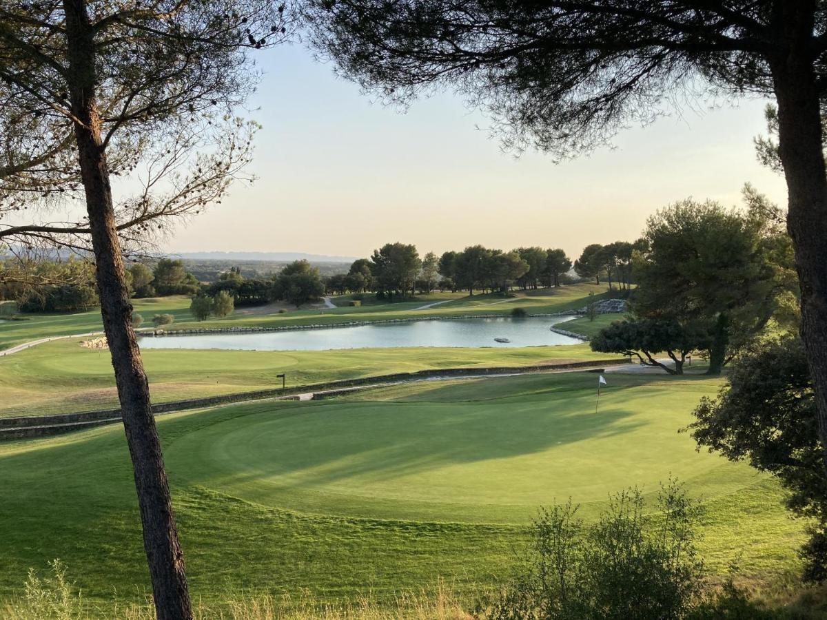 La Perle Du Golf -Magnifique Vue Clim Linge Golf Saumane 6P Piscine Tennis Kültér fotó