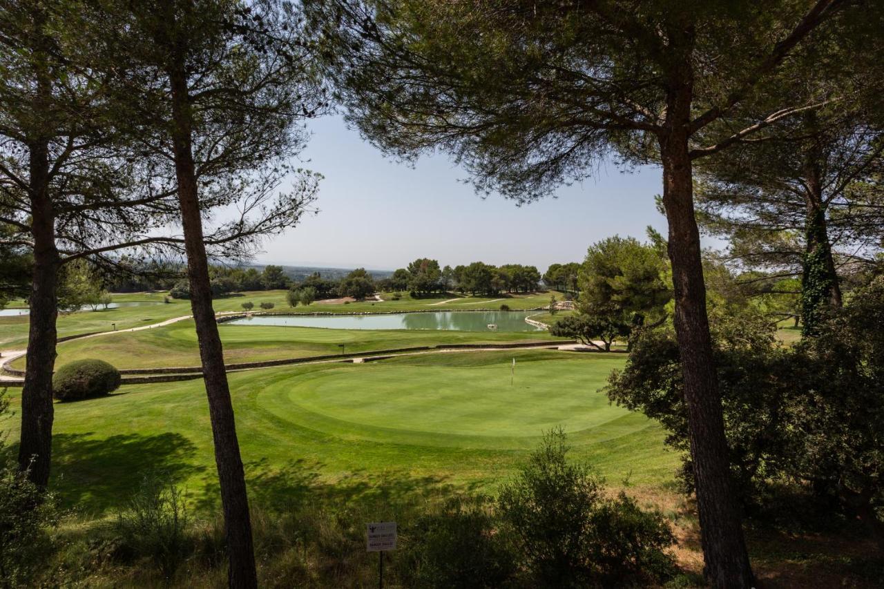 La Perle Du Golf -Magnifique Vue Clim Linge Golf Saumane 6P Piscine Tennis Kültér fotó